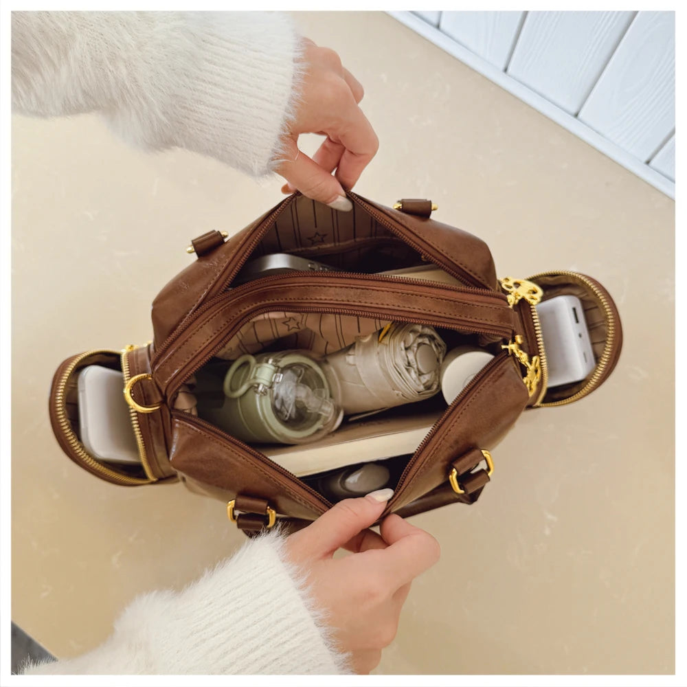 Fashion Luxury Brand Ladies Shoulder Bag Cartoon Bear Women's Crossbody Bag High Quality Tote Bag Waterproof Women's Hanbags