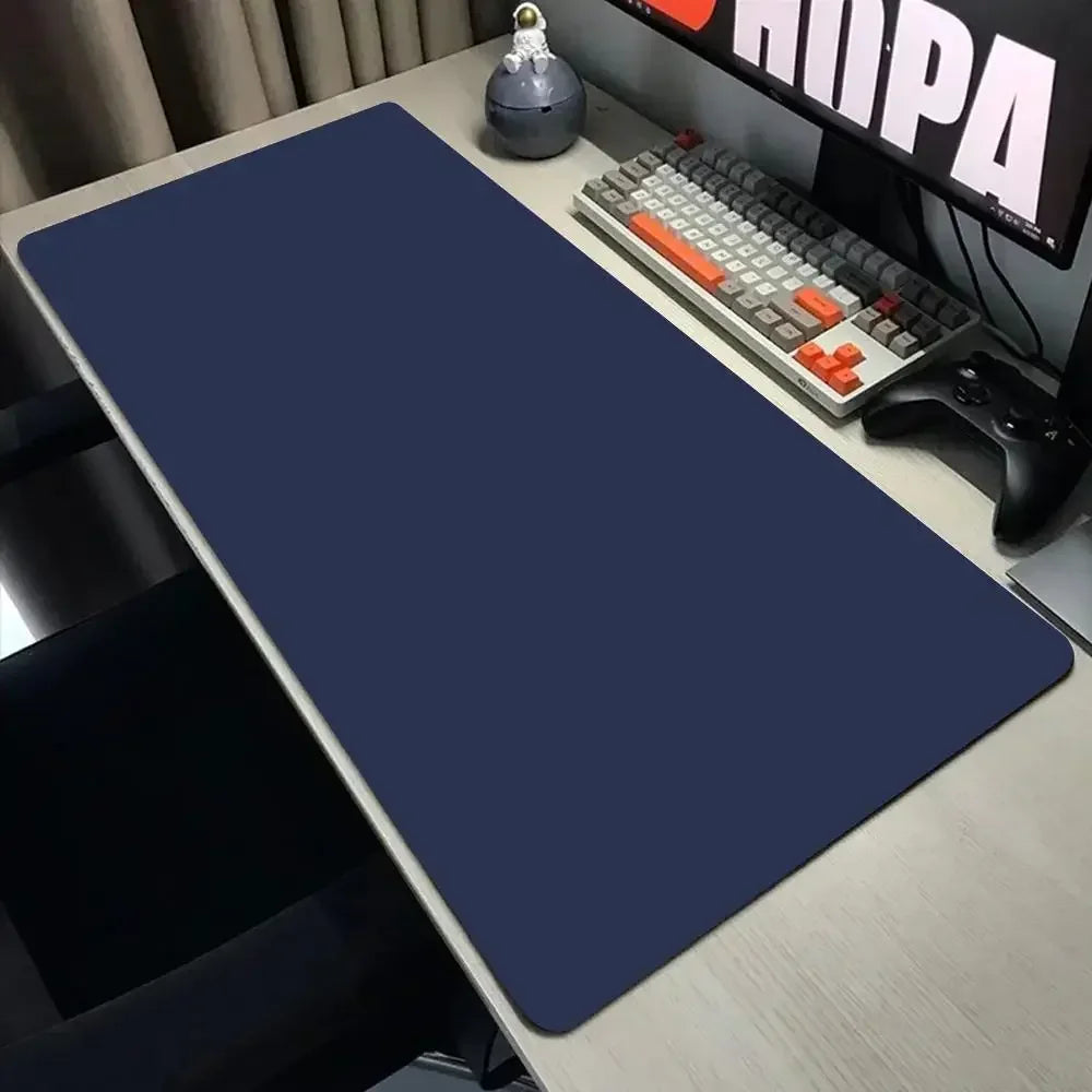 Solid Color Pink Large 900X400 Small Rubber Mouse Pad Gaming Office Convenient Accessories Non-Slip Base Desk Pad Laptop Carpet