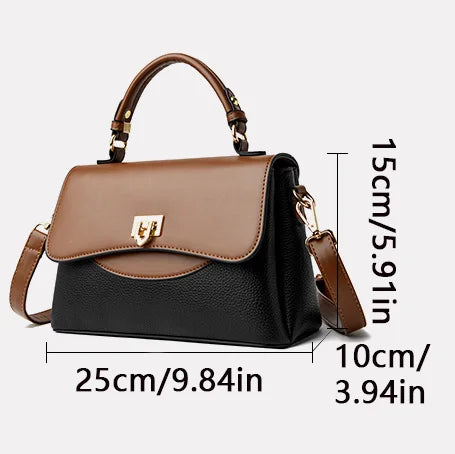 Luxury Large Capacity Multilayer Shoulder Messenger Bag High Quality Leather Handbag Women Designer Crossbody Sac Female Tote