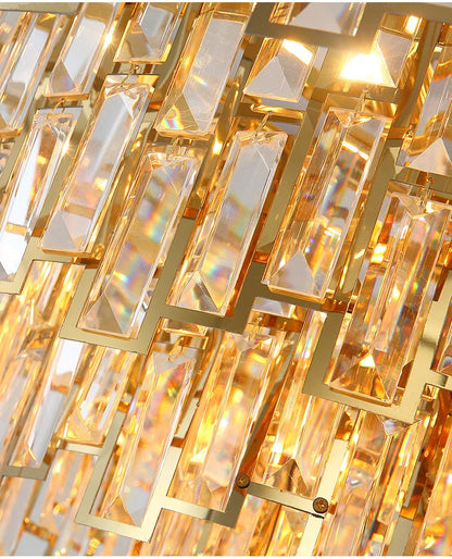 Luxury Crystal Ceiling Pendant Chandelier Lights Dining Room Chandeliers Lighting for Living Room Light Home Decor Lustre Salon