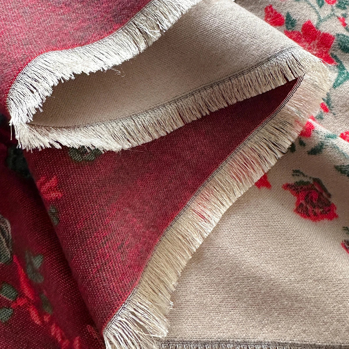 New Luxury Brand Two-Sided Jacquard Scarf pashmina Cashmere Soft Warm Fringe Pashmina Shawl Winter Coldproof Windproof Blanket