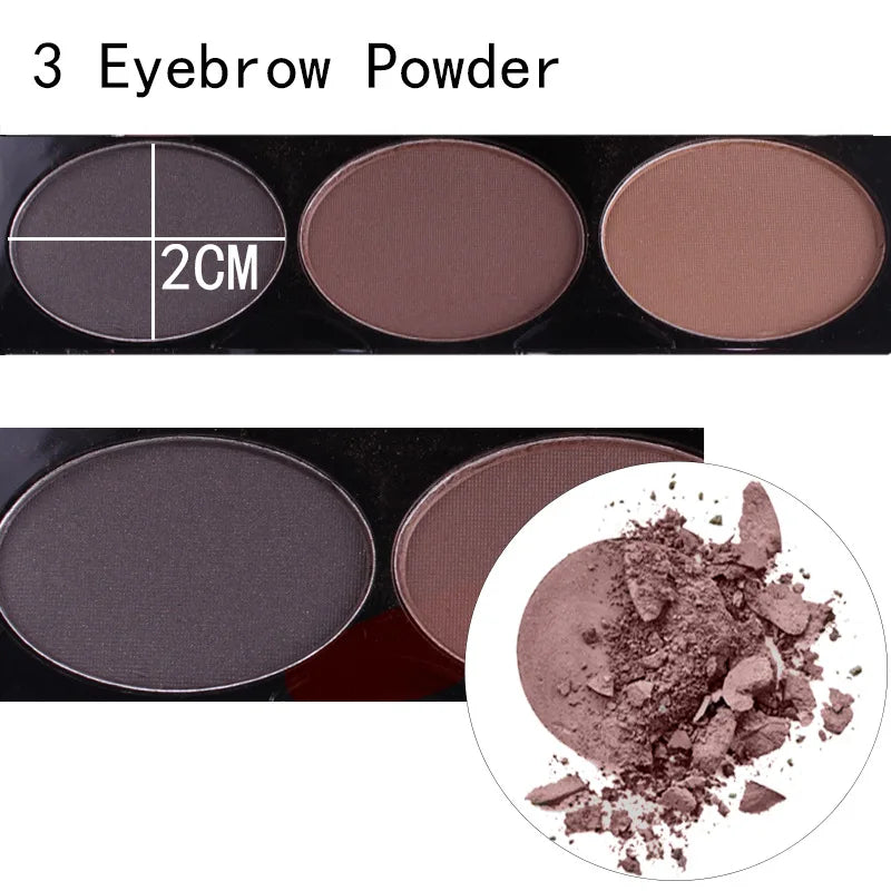 Miss Rose Makeup Case Set Kit-Ultimate Color Combination-Holiday Gift Set Cosmetic Eye Shadow Lip Gloss Blush Brow Combo Palette