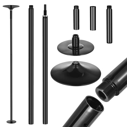 Dance Pole Static Dancing Pole, Portable Removable Training Dance Pole for Home Club Bar Gym, 7-9Ft Height Adjustable & Weight Capacity 500lb