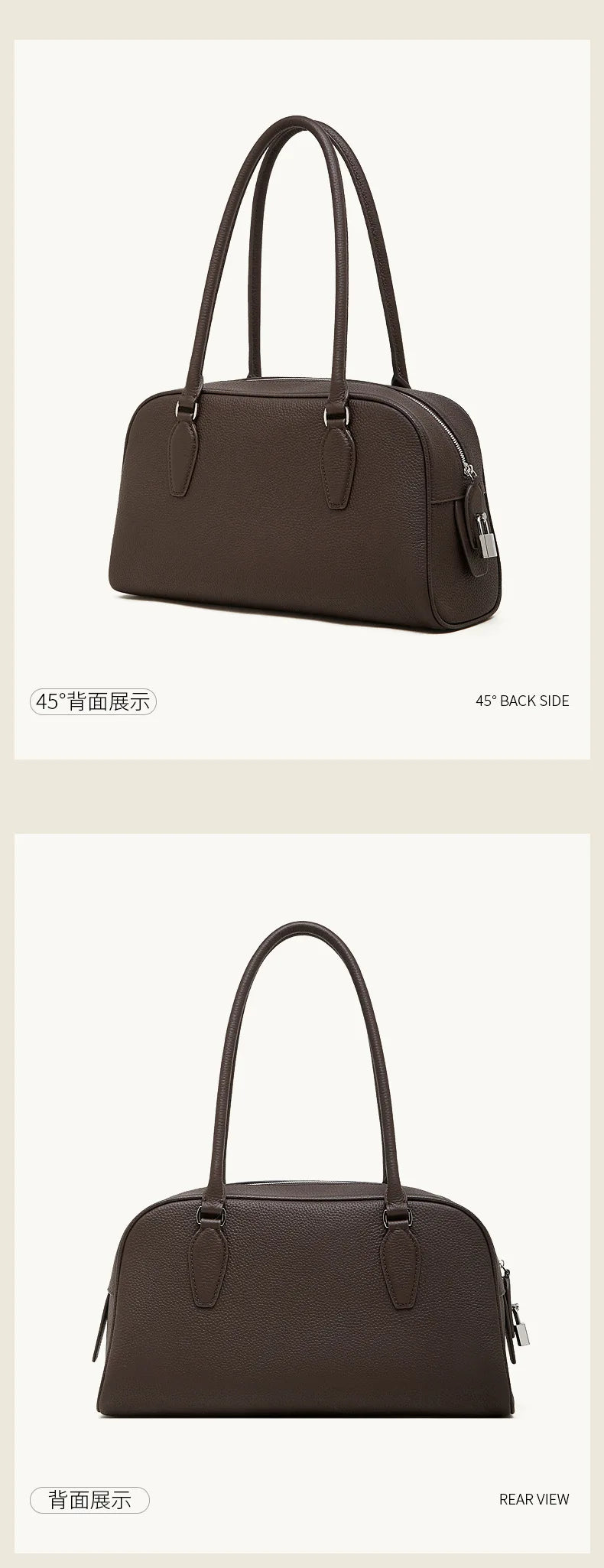 Women's Luxury Designer Handbags Genuine Leather Ladies Underarm Shoulder Bag New Fashion 2026 Cowhide Large Capacity Tote Bag