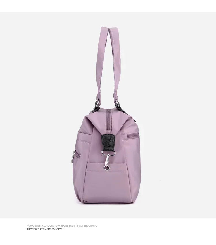 Tote Bag Handbag Shoulder Bag for Women Nylon Waterproof Large Capacity Shopping CrossBody Bag Ladies Messenger Bags Handbags