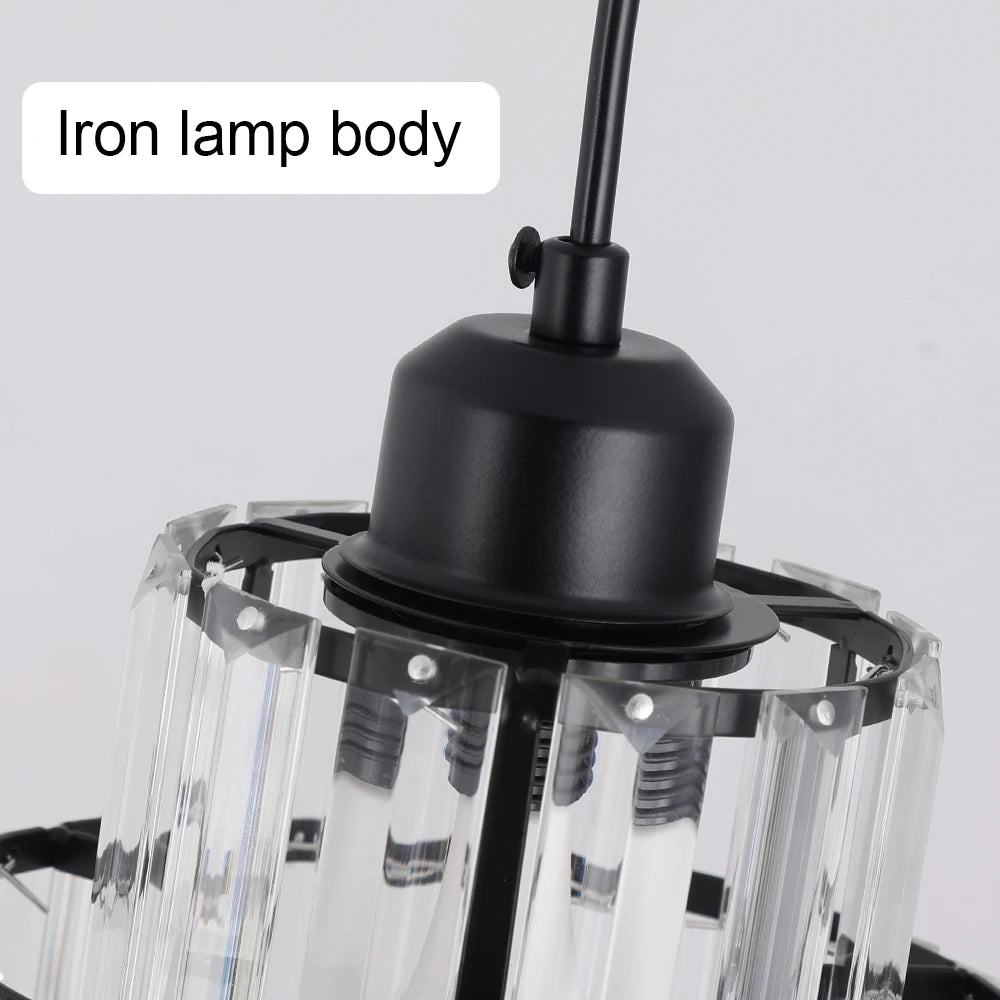 Modern Pendant Lights Luxury Led Crystal Ceiling Lamp Nordic Design Chandelier Bedroom Dining Room Table Kitchen Island Decor