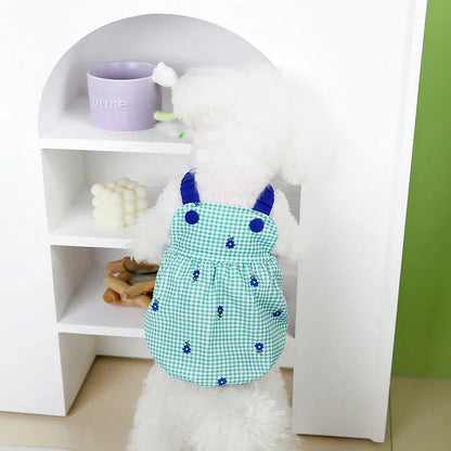 Luxury Dog Dress for Small Dogs Summer Puppy Clothes Bow Lace Dog Skirt Black White Dog T Shirt Girls Dog Costume Chihuahua Vest