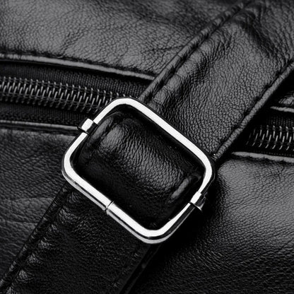 Fashion Soft Leather Crossbody Bags for Women 2026 Casual Female Multi Pocket Messenger Bags Retro Handbags Ladies Shoulder Bags