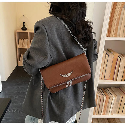 Fashionable Crossbody Bags for Women Shoulder Bags Minimalist Chain Designer Bag Retro Purse and Handbags Bolsos Mujer Сумка Sac