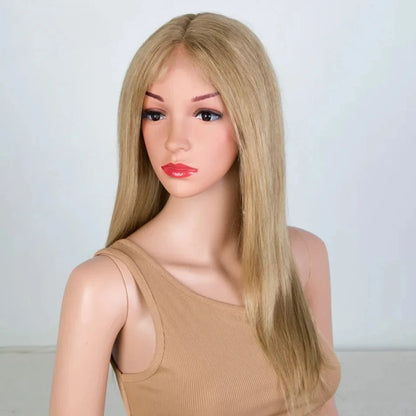 Debut Blonde Straight Lace Front Wigs 13x6x1 Lace Part Human Hair Wig For Women Transparent Lace Highlight Colored Remy Hair