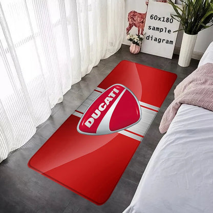 House Entrance Doormat Hallway Carpet Motorcycle Living Room Rugs D-Ducati Foot Carpets Bath Rug Floor Mats Non-slip Home Decor