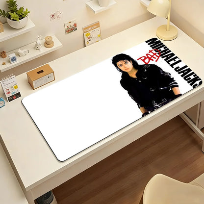 Classic Singer M-Michael Jackson Mouse Pad For Office Gaming And Keyboards Non-Slip Large Waterproof
