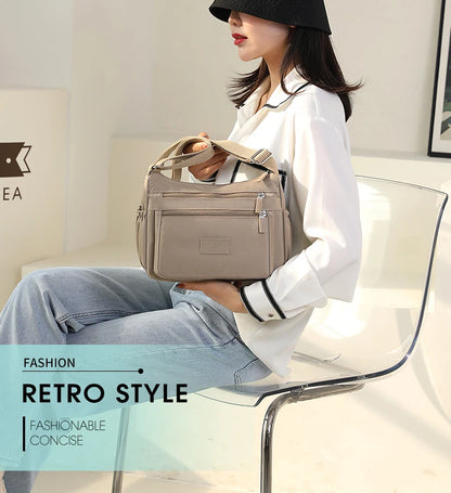 New Women Shoulder bag High Quality Female Messenger Bag Ladies Nylon CrossBody Bag Girls Casual Handbag Sac a Main