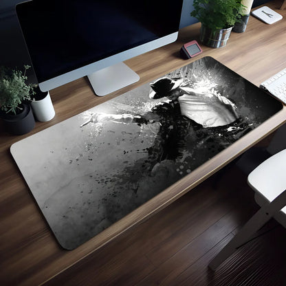 Mouse Pad MousePad Non-slip Music Jackson Lockedge Office Singer Student Gaming Thickened Large Writing M-Michael Pad Cushion