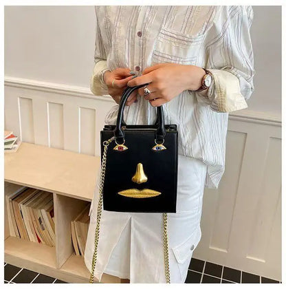 Luxury Brand Classic Women's Handbag In Elegant Leather - Fashionable Shoulder Crossbody Bag For Ladies Designer