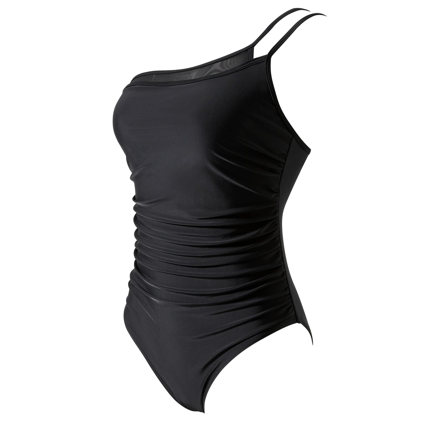 One-shoulder One-piece Swimsuit For Women Patchwork Swimsuit Push Up Bikini Swimwear Summer Beach Bathing Suit 2026 New