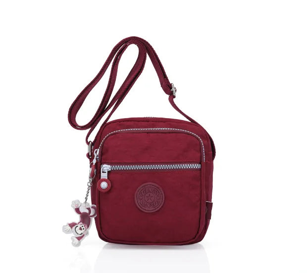 TEGAOTE High Quality Waterproof Men Women Shoulder Messenger Bag Cross Body Phone Purse Lightweight Blue Black Red Purple