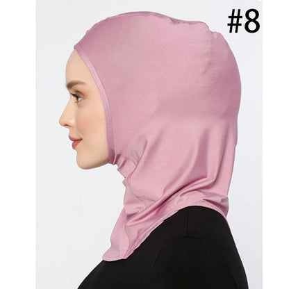 Islamic Modal SPORT Silk Hijab Abaya Hijabs For Woman Abayas Women Jersey Turbans Satin Head Scarf Muslim Instant Head Wrap