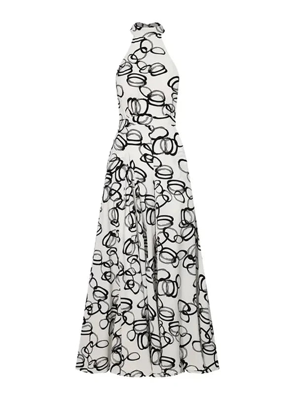 Modigirl Urban Elegance One Piece Jumpsuit for Woman 2025 Summer Sleeveless Elastic Waistband Long Pant Business Casual Rompers