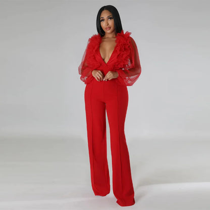 jumpsuits women pants summer jumpsuit women one pieces 2025 clothes for woman jumpsuits woman elegant outfits full pants