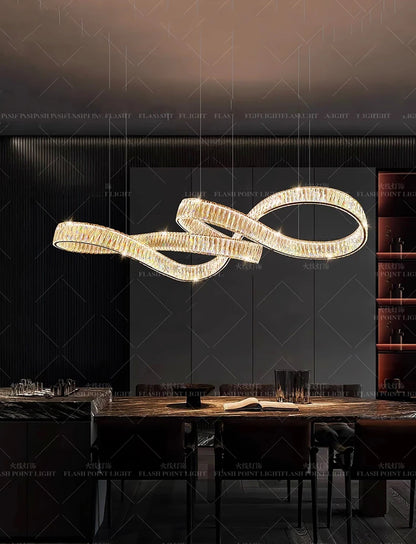 home decorationPendant lights, luxury crystal living room chandelier, dining room Pendant lamp, ceiling light, indoor lighting