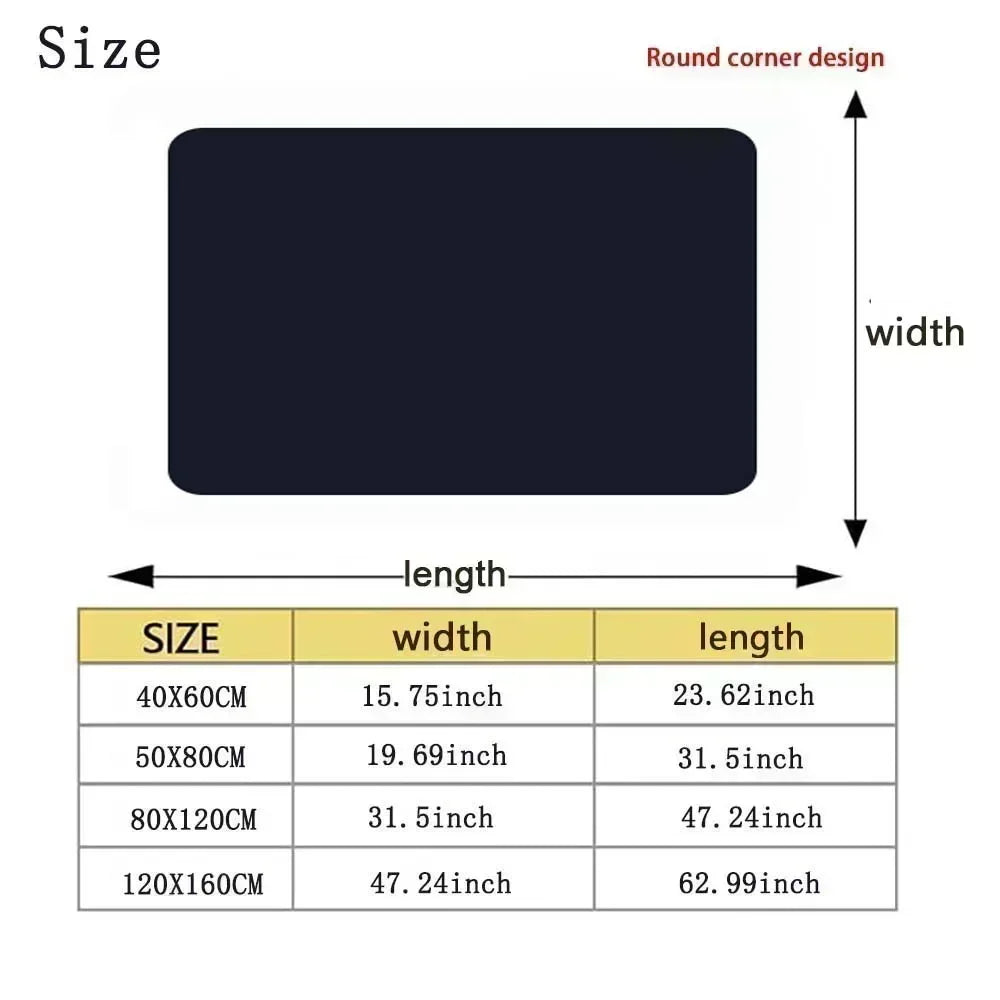 2D Game Fluorescent Cool Carpet Color Smoke Anti Slip Game Room Area Carpet Suitable for Ideal Space for Gamers