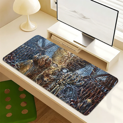 G-Ghost Cool Band Skeleta Mouse Pad Non-slip Thickened MousePad Student Gaming Cushion Large Writing Lockedge Office