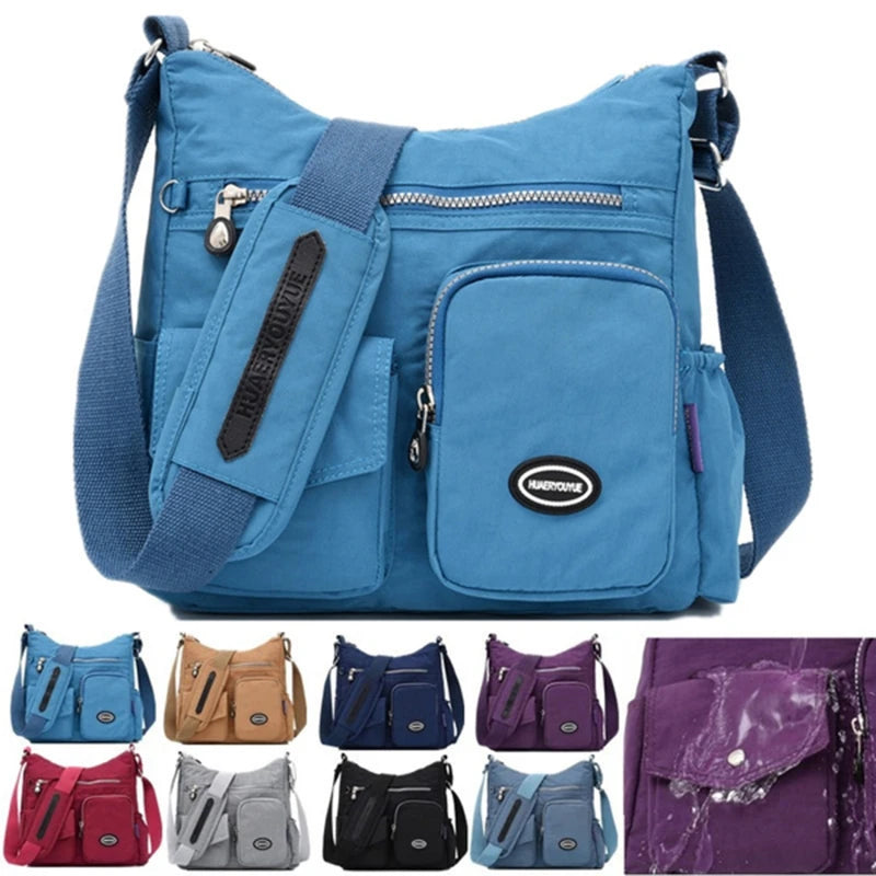 Luxury Handbags Women Bags Designer Waterproof Nylon Cloth Crossbody Bags For Women 2023 Large Capacity Lady Shoulder Bag Tote