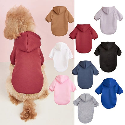 Winter Dog Clothes Sport Hoodies Sweatshirts Warm Coat Clothing Autumn For Small Medium Large Dogs Big Dogs Cat Pets PUppy