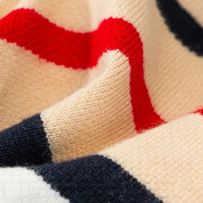 Luxury Dog Clothes Chihuahua Pet Striped Cardigan Sweater Bichon Frise Puppy Kitten Dog Warm Coat Cat Dog Accessories Pet Outfit