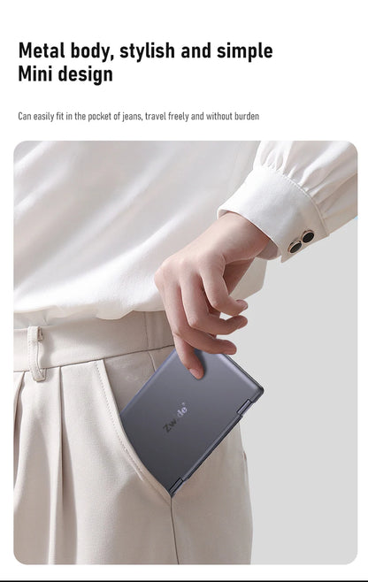 Zwide pocket book N8 Pro Intel i3-N305 touch screen 8 inch IPS 1920x1200 pixels FHD 16GB LPDDR5 mini notebook 360° flip yoga
