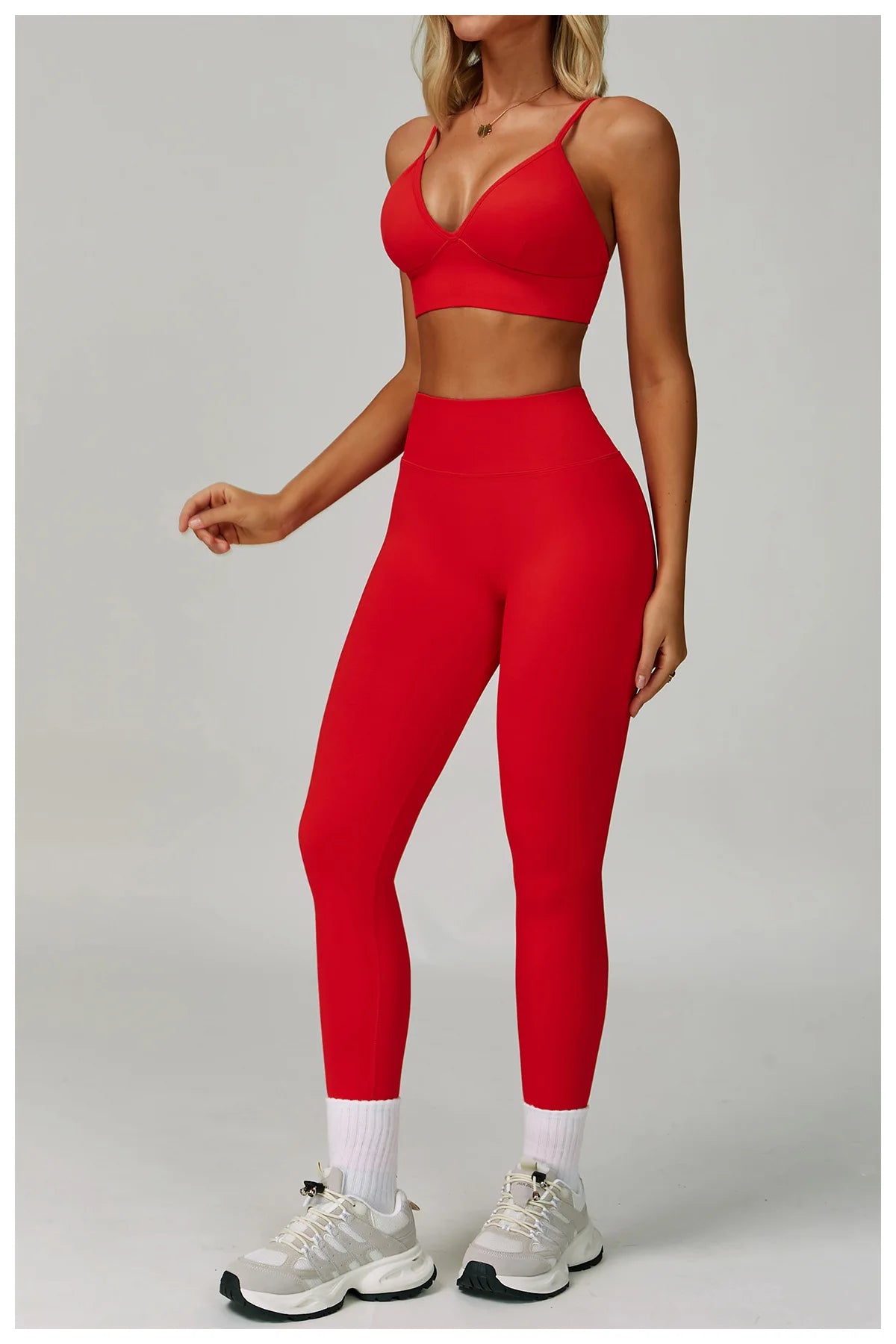 2/3PCS Seamless Sport Yoga Set Women's Breathable High Waist Fitness Sportwear Women Sports Underwear Set Gym Workout Clothes