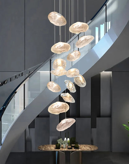 Modern Stair chandelier Pendant lights indoor lighting Ceiling lamp hanging light led Chandeliers for living room indoor lightin
