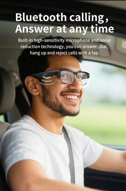 2026 4K Smart Glasses AI Translation Color-changing Lenses High-definition Voice Call Music Local Open-ear Audio Smart  Glasses