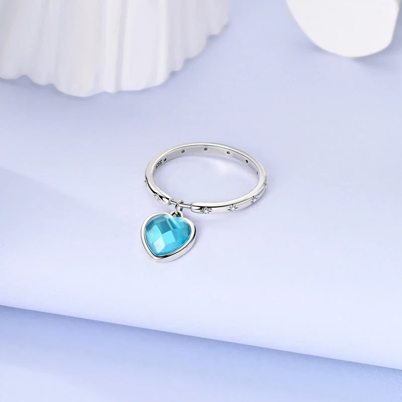 Original 925 Sterling Silver Ring Sun Star Moon Love Bowknot Sunflower Ring For Women Wedding Anniversary Ring Jewelry Gift
