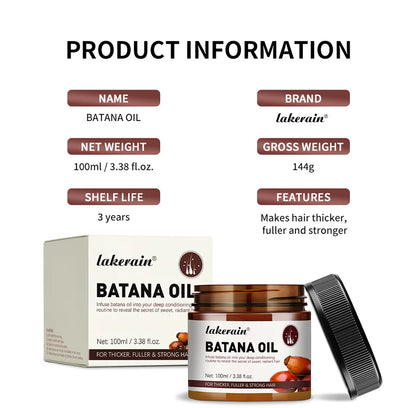 Hair Growth Batana Oil Unrefined Raw for Enhance Efficacy for Thicker Strength Moisturize the scalp Add moisture and nutrition
