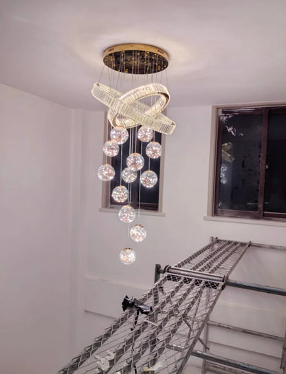 Home decorationPendant lights, luxury crystal living room chandelier, bedroom Pendant lamp, ceiling light, indoor lighting