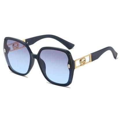 1PC Women's Classic Retro Square Fashion UV-Blocking Sunglasses High-End Eyewear Perfect Gift Choice