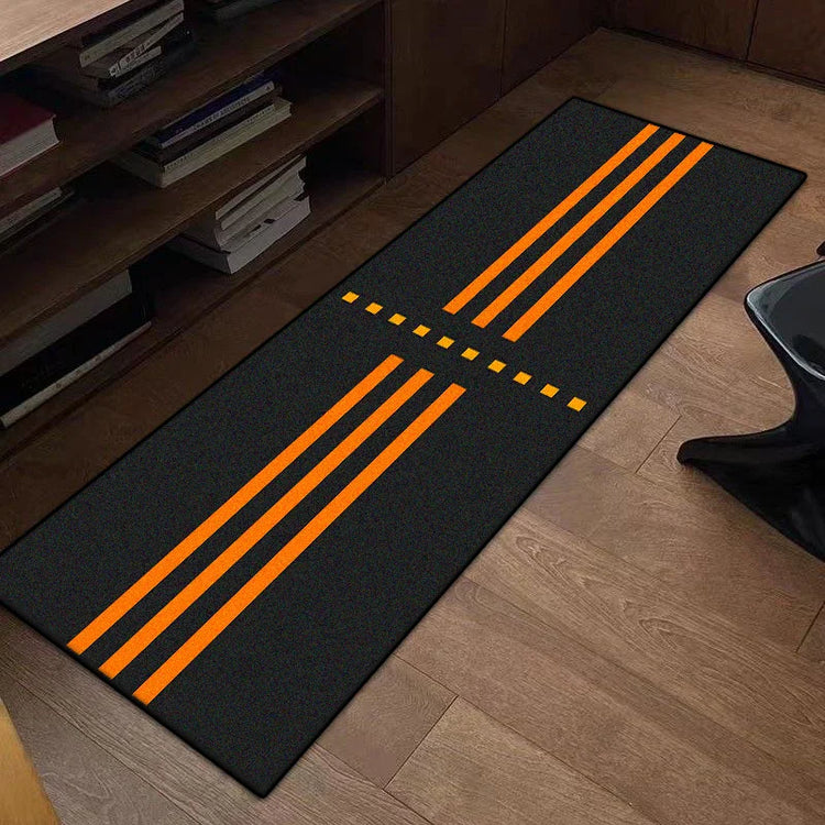 Motorcycle Special Carpet Anti-slip Bedroom Decor Rugs Creative Carpets for Living Room Home Long Strip Floor Mat Washable Rug
