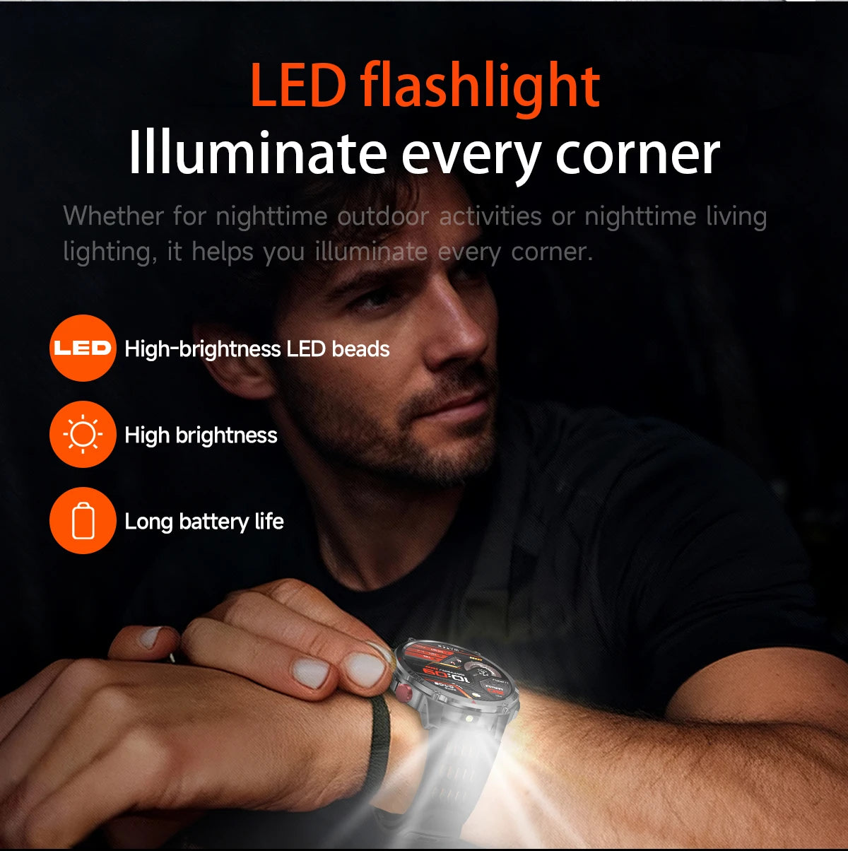 2026 T-Rex3 Ultra 1100mAh Battery Smart Watch GPS Track Compass IP69K Waterproof Sports tracker Outdoors Military Smartwatches