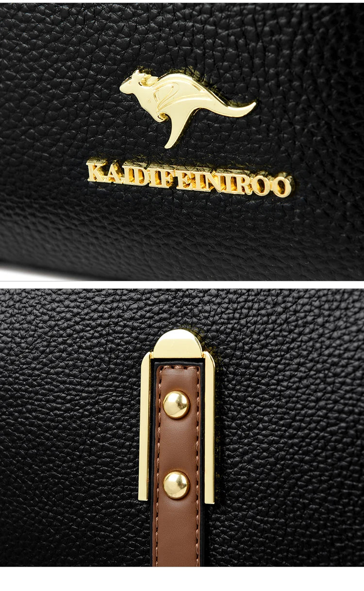 Genuine High Quality Soft Leather Women's Handbag Trend Designer Female Crossbody Bag Casual Shoulder Messenger Handbags 2025