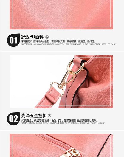 2026 Fashion Soft Leather Luxury Designer Handbag Large Capacity Women's Bag Women's One Shoulder Crossbody Bag Bolsas De Mujer