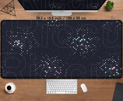 Minimalism Computer HD Mouse Mat Large Desktop Decoration Non-slip Carpet XXL Gamer Anime Office Mausepad Star Table Pad Durable
