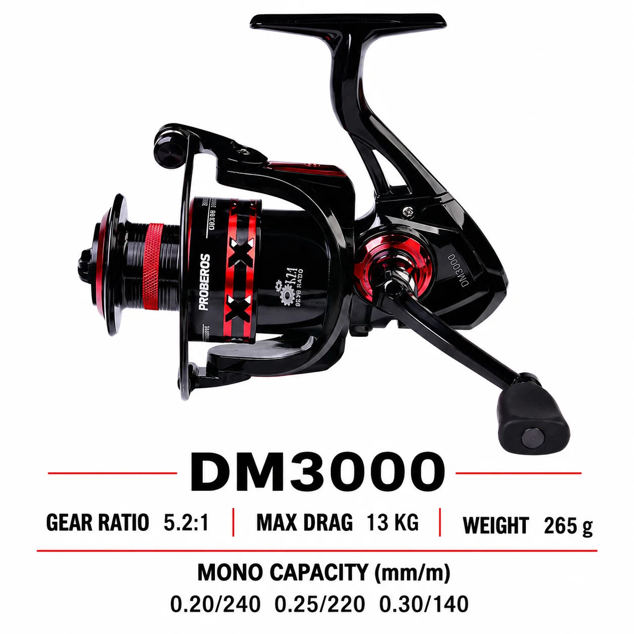1000-8000 Full Metal Spinning Fishing Reel 4.7:1-5.2:1 23KG Max Drag Long Cast Carp Sea Fishing Wheel Accessories
