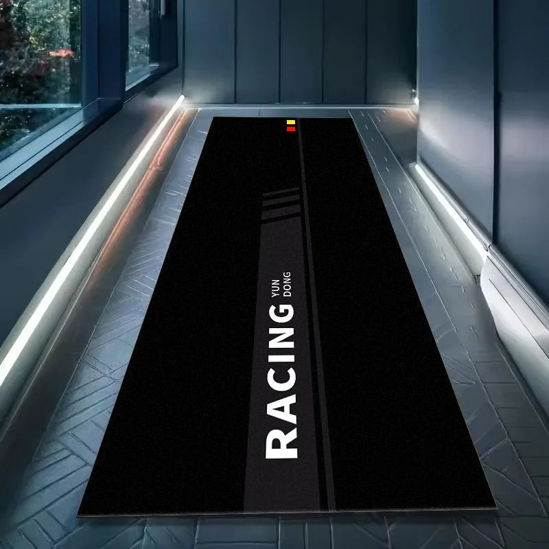 VIKAMA Motorcycle Garage Pit Mat Motorbike Garage Mat Anti Slip Oil Resistant Waterproof Pad Parking Workshop Decor