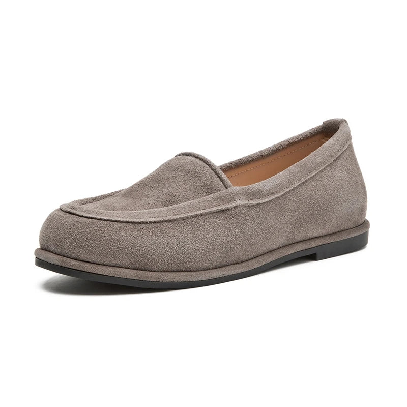 Winter Shoes Women's 2026 New Wool One-piece Women's Loafers Low Heel Fashion Casual One-Foot Slip-on Warm Ladies Shoes