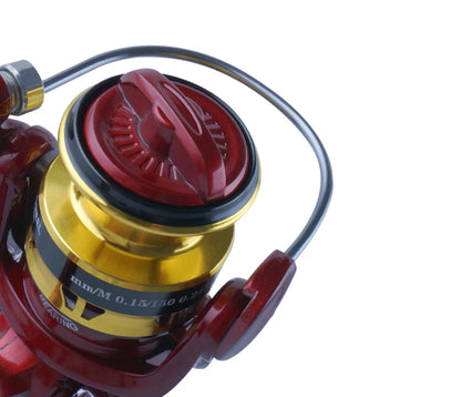 Fishing accessori149g Ultralight Spinning Reel 1000 Series 4.8:1 Ice Fishing Reel Metal Spool Folding Handle for Finesse Fishing