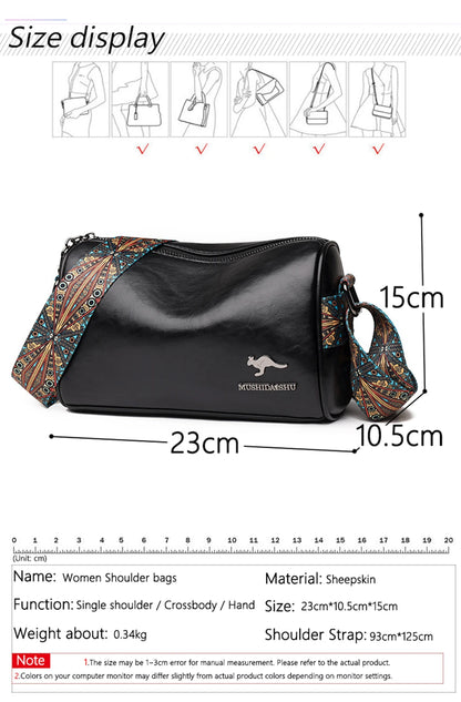 Womens Shoulder Bag High Quality Soft Sheepskin Crossbody Bag For Women leather Bags Designer Handbags Messenger Bag Sac a main