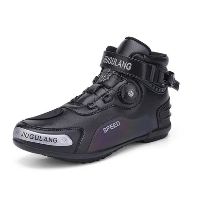 Motorcycle Boots Men Motocross Safety Protection Shoes Accessories Off-Road Racing Waterproof Anti Slip Short Boot motorcycles