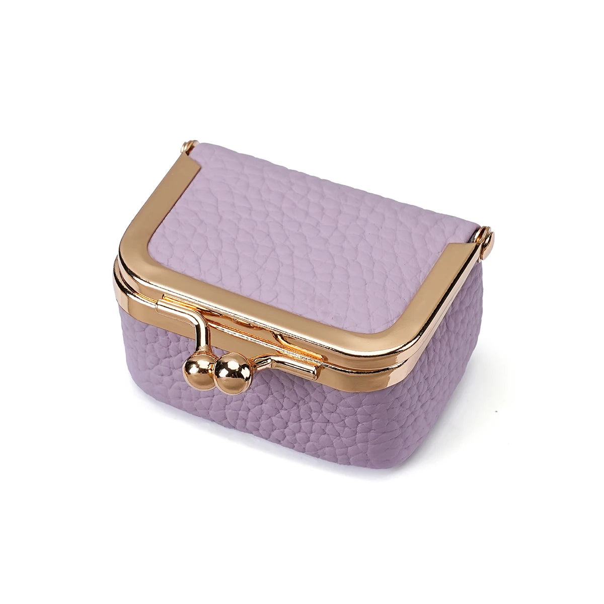 Women Wallets Small Genuine Leather Jewelry Bag Mini Headphone Bag Ring Necklace Earring Accessory Box Storage Bag Coin Purse